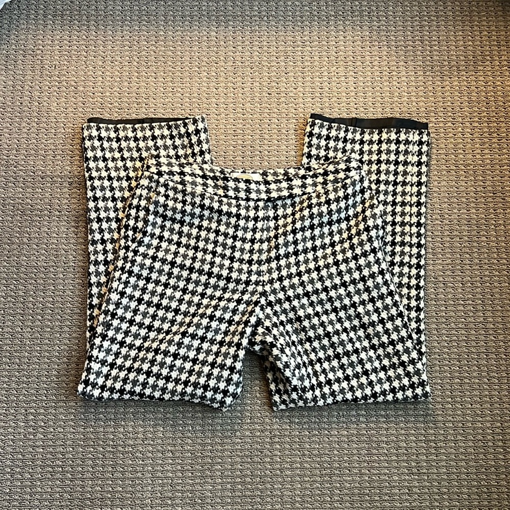 Talbots Petites Wool Patterned Pants - image 1